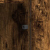vidaXL TV Cabinet Smoked Oak 180 x 38 x 49 cm Engineered Wood