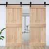 vidaXL Door NARVIK 95x210 cm Solid Wood Pine