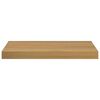 vidaXL Wall Shelf 4 pcs Brown 50 x 23 x 4 cm Engineered Wood