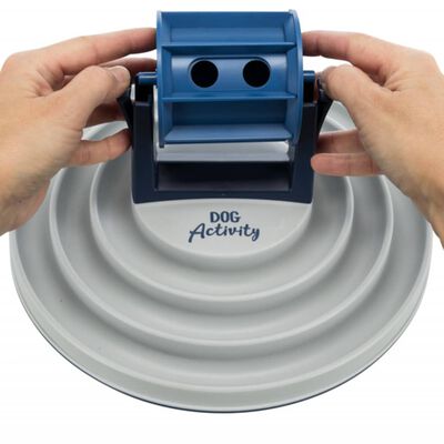 TRIXIE Dog Activity Roller Bowl Blue
