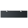 vidaXL Floating Shelves 2 pcs Glass 40x10 cm 8 mm