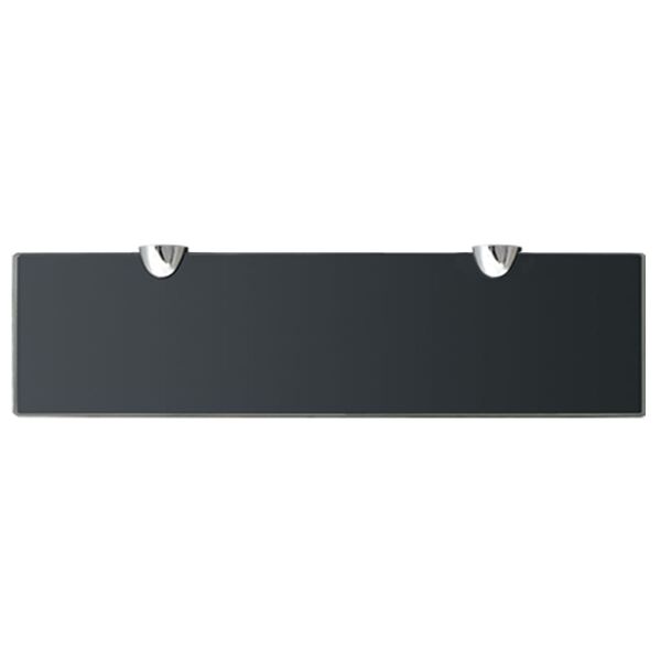 vidaXL Floating Shelves 2 pcs Glass 40x10 cm 8 mm