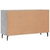 vidaXL Sideboard Concrete Grey 100x36x60 cm Engineered Wood