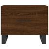vidaXL Coffee Tables 2 pcs Brown Oak 50x50x40 cm Engineered Wood