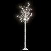 vidaXL Christmas Tree 200 LEDs 1,8 m Cold White Willow Indoor Outdoor