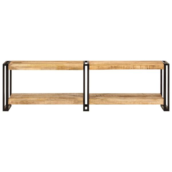 vidaXL TV Cabinet 140x30x40 cm Solid Wood Mango