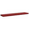 vidaXL 1-Piece Bench Cushion VUGHT 100% Polyester Wine Red