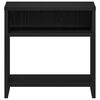 vidaXL Bedside Cabinet Black Oak 40x30x40 cm Engineered Wood