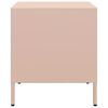 vidaXL Bedside Cabinet Pink 35x39x43.5 cm Steel