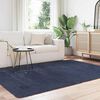 vidaXL Shaggy Rug High Pile NAVARRA Navy 160x230 cm Polyester