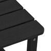 vidaXL Adirondack Side Table Black 38 x 38 x 46 cm HDPE