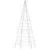 vidaXL LED Christmas Tree 200 LEDs Cold White 180 cm