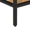 vidaXL Coffee Table 55x55x45 cm Solid Rough Wood Mango