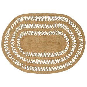 vidaXL Area Rug Natural 100 x 152 cm Jute