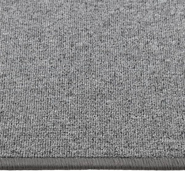 vidaXL Carpet Runner Dark Grey 80x400 cm