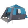 vidaXL Cabin Tent with Roof Blue and Grey 500 x 500 x 294 cm