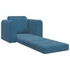 vidaXL Sofa Bed Blue 98 x 71 x 83 cm Velvet