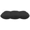 vidaXL Seat Cushions 4 pcs Black 40 x 40 cm Microfibre Fabric