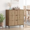 vidaXL Sideboard Artisan Oak 79.5 x 33 x 82 cm Engineered Wood
