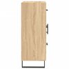 vidaXL Sideboard Sonoma Oak 69.5x34x90 cm Engineered Wood