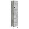 vidaXL Cabinet Set 2 pcs 34.5 x 34.5 x 90 cm Engineered Wood