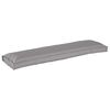vidaXL Pallet Cushion Set 2 pcs Grey 150 x 40 x 8 cm Oxford fabric