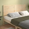 vidaXL Bed Headboard 156x4x100 cm Solid Wood Pine