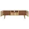 vidaXL TV Cabinet 140x30x49 cm Solid Mango Wood