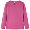 Kids' T-shirt with Long Sleeves Raspberry 116
