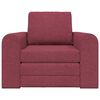 vidaXL Sofa Bed Wine Red 98 x 71 x 83 cm Velvet