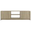 vidaXL TV Cabinet Sonoma Oak 120x30x37.5 cm Engineered Wood