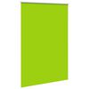 vidaXL Roller Blind Blackout Leaves Green 165x230 cm Fabric Width 161.6 cm Polyester