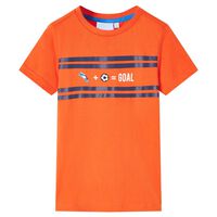 Kids' T-shirt Dark Orange 92