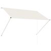 vidaXL Retractable Awning 200x150 cm Cream