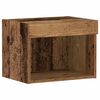 vidaXL TV Cabinet Set 40 x 30 x 30 cm Old Wood Engineered Wood