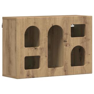 vidaXL Hanging Cabinet Artisan Oak 60 x 20 x 40 cm Engineered Wood