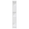 vidaXL Book Cabinet Room Divider White 60x24x155 cm Engineered Wood