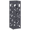 vidaXL Rain Umbrella Stand Anthracite 15.5 x 15.5 x 49 cm Steel