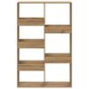 vidaXL Bookcase Artisan Oak 100x33x155.5 cm Engineered Wood