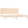 vidaXL Bed Frame without Mattress 200x200 cm Solid Wood