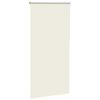 vidaXL Roller Blind Blackout Off White 85x150 cm Fabric Width 80.7 cm Polyester