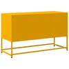 vidaXL TV Cabinet Mustard Yellow 100.5x39x60.5 cm Steel