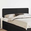 vidaXL Headboard Black Oak 90 cm Engineered wood