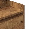 vidaXL Bedside Cabinets with 2 Drawers 2 pcs Old Wood 38x34x80 cm