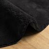 vidaXL Rug HUARTE Short Pile Soft and Washable Black &Oslash; 100 cm