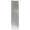 vidaXL Parcel Drop Box Silver 44 x 22 x 82 cm Galvanised Steel
