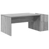 vidaXL Coffee Table Grey Sonoma 90 x 45 x 35 cm Engineered Wood
