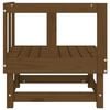 vidaXL Garden Corner Sofa Honey Brown Solid Wood Pine