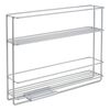 Metaltex 2-tier Sliding Spice Rack In&Out
