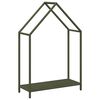 vidaXL Firewood Rack Olive Green 60x25x90 cm Cold-rolled steel
